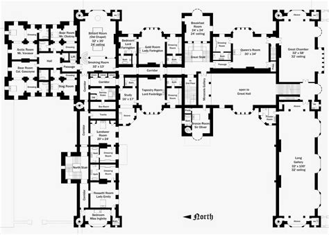 Lord Foxbridge ...in progress: Floor Plans: Foxbridge Castle