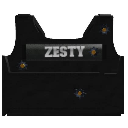 Zesty Bullet Proof Vest | Roblox Item - Rolimon's