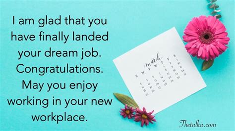 Congratulations Quotes For New Job