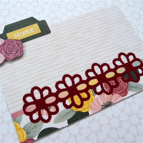 Fancy Up Your Projects with these Floral Scrapbook Borders & Mats | Scrapbook borders, Scrapbook ...