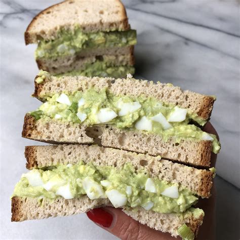 Avocado Egg Salad Sandwich - Gluten Free Follow Me