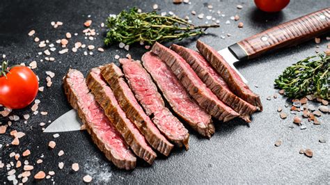 Why Cutting Flank Steak Against The Grain Is So Important