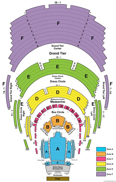 Seating chart for winspear opera house - kseci