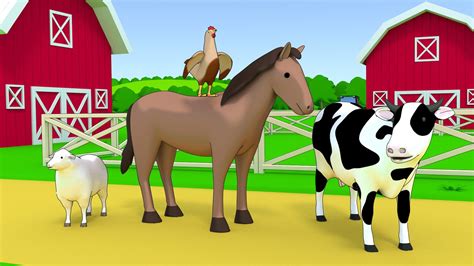 Farm animals name and sound - Kids Learning | Farm animals preschool, Farm animals, Animals