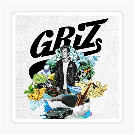 "griz ride waves tour 2023" Sticker for Sale by icdoty0 | Redbubble