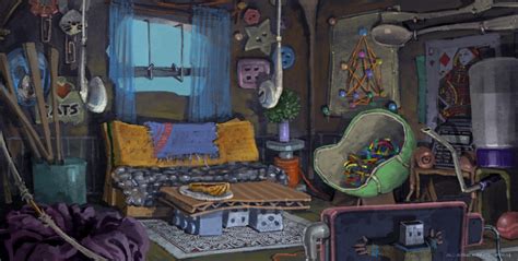 ARMAND SERRANO (ZOOTOPIA POST #5: RODENTIA APARTMENTS INTERIOR...)