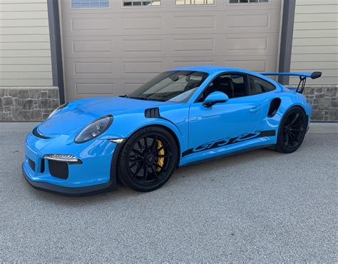 Porsche 911 (991.2) GT3 RS in Miami Blue : r/carporn