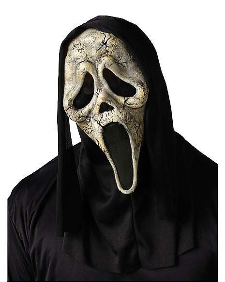 Scream Zombie Ghost Face Mask - Spirithalloween.com