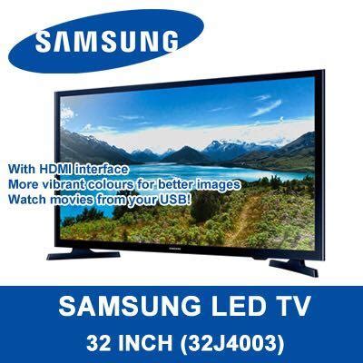 SAMSUNG 32 Class HD (720P) LED TV UN32J4000, 49% OFF