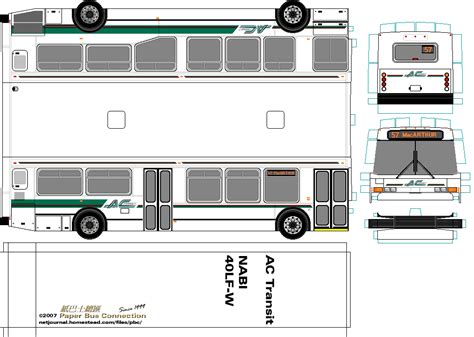 United States 美國 – Paper Bus Connection – 紙巴士總匯