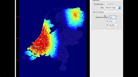 Epidemic simulation - YouTube