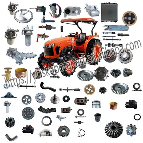 Illustrated Breakdown of Kubota M6040 Parts