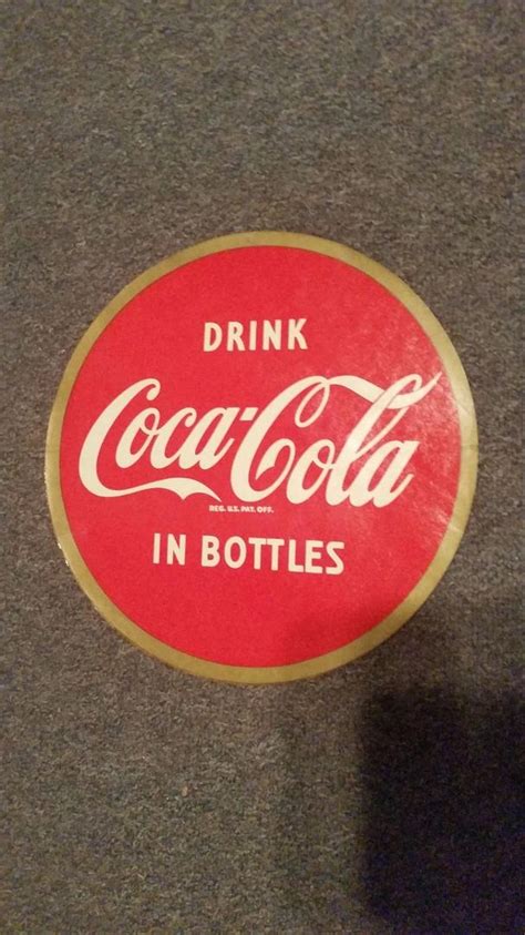 Vintage 1950's Coca-Cola Decal (Original) | #1799825302