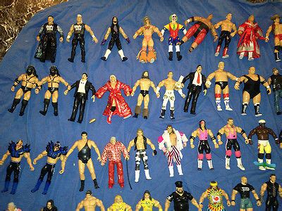 WWF WWE Classic Superstars Action Figures Collection HUGE LOT 100 ...