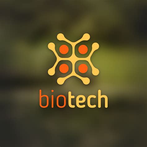 Biotech - Abstract cell free logo download - Roven Logos