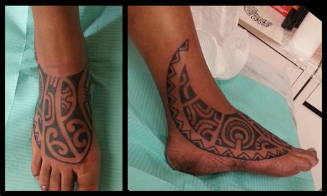 Tatouages polynesiens et nordic : french polynesian tattoo