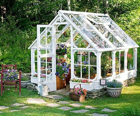 Diy Mini Greenhouse Old Windows - Greenhouses Diy