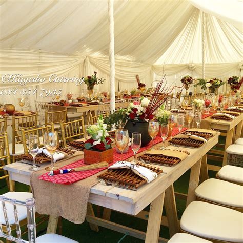 Kagisho Catering And Decor on Instagram: “Traditional weddings are a part of our cultur ...