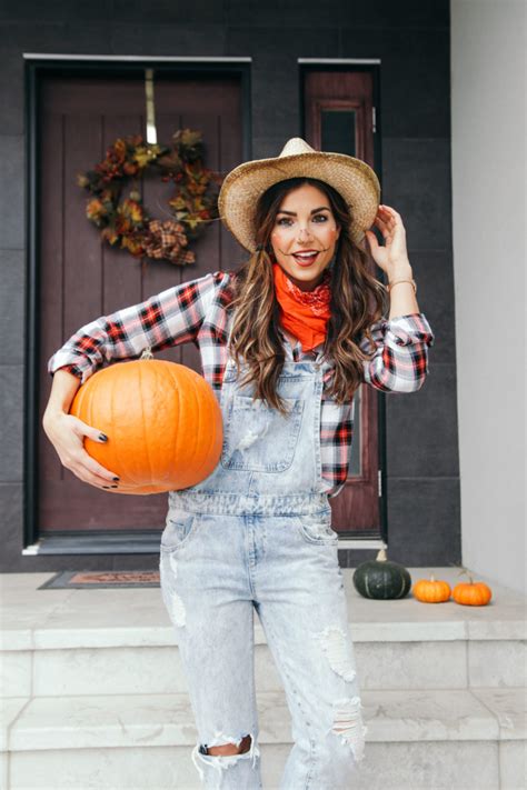 Easy Scarecrow MakeUp Tutorial and Costume Inspiration! – Teach Me ...