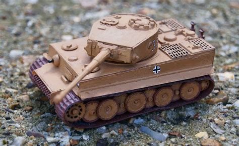 Keith's Tabletop Gaming / Painting Blog: Guest Post - Airfix Tiger 1 Tank (1/76) and Allied 25lb ...