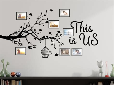 Family Tree Wall Decal Tree Wall Decal Sticker, This is Us Wall Decal ...