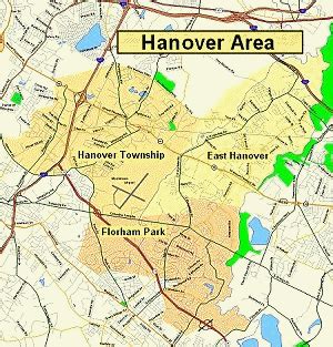 Map - Hanover Area Chamber of Commerce -- Hanover Area New Jersey (NJ)