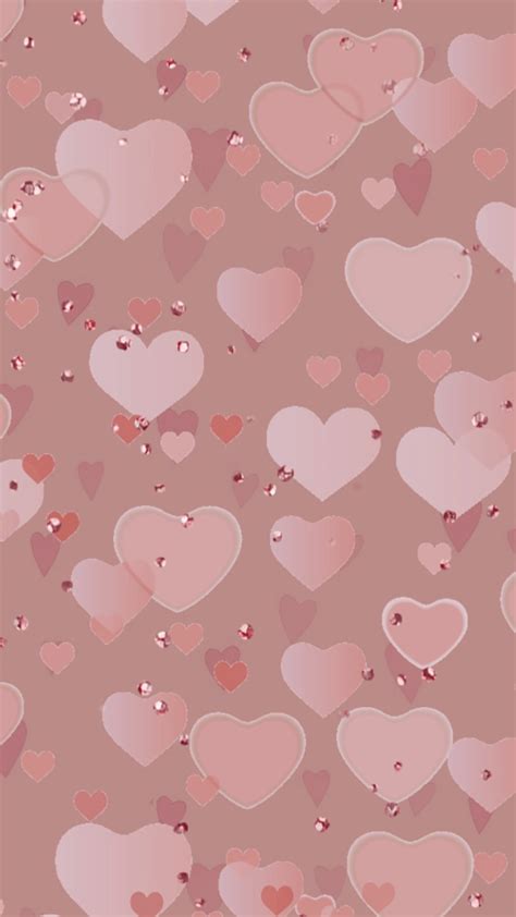 Cute Pink Heart Wallpapers on WallpaperDog