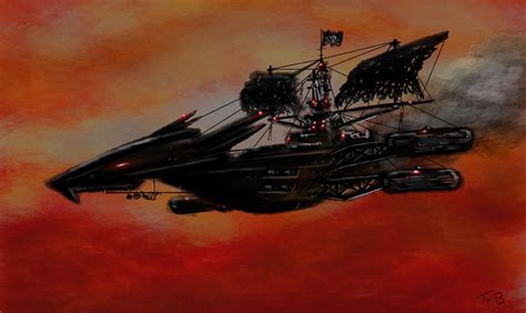 Dread Pirate Airship by Fraybie on DeviantArt