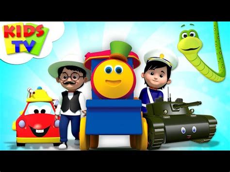 Lovely Cartoon Nursery Rhymes | Bob The Train Cartoons - Kids TV - Videos For Kids