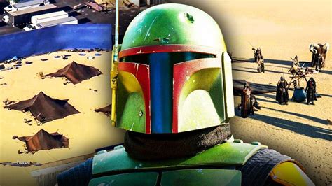 New Boba Fett Video Reveals How Tatooine Was Created In a California Parking Lot