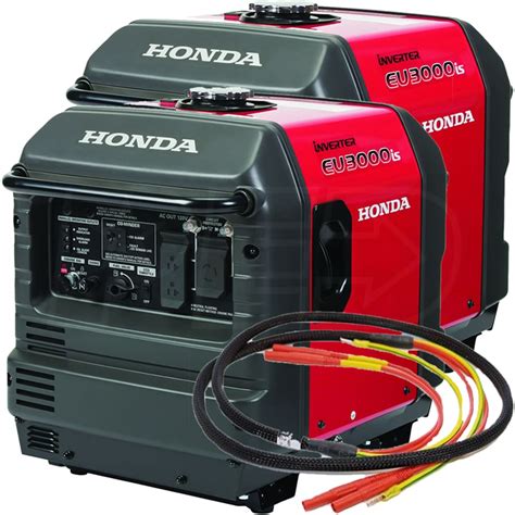 Honda EGD-HONDA3000KIT-2 2 EU3000is Inverter Generators w/ CO-MINDER™ & Parallel Cable Kit CARB