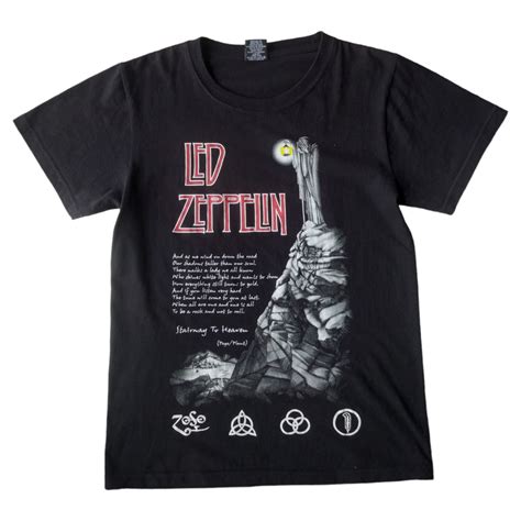 LED ZEPPELIN SHIRT, Fesyen Pria, Pakaian , Atasan di Carousell