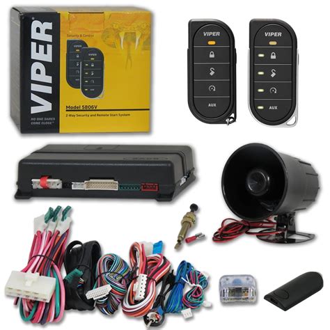 New VIPER 5806V Remote Start Alarm System with DB3 Bypass Combo - Walmart.com