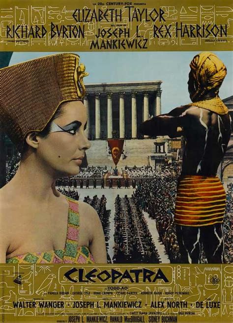 Elizabeth Taylor Cleopatra Movie Reproduction Poster