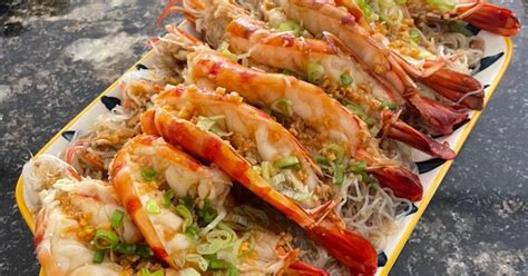 Resep Udang Steam 7 Bahan oleh sintasint - Cookpad