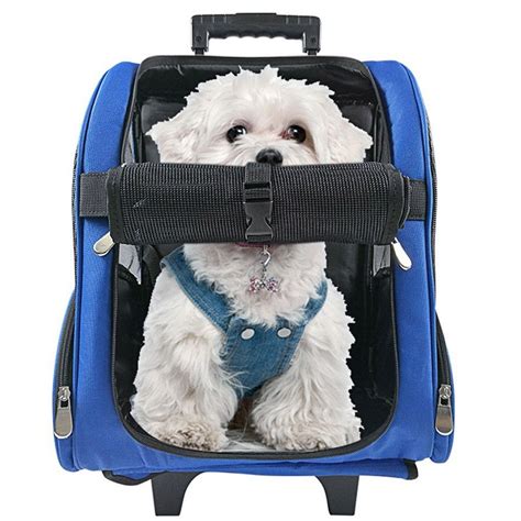 Dog Luggage Carrier on Wheels | Pet travel carrier, Dog travel carrier ...