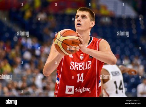 Nikola Jokic. Serbia Basketball National Team. FIBA OQT Tournament ...