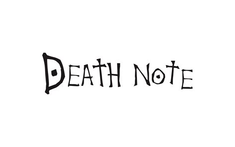 DEATH NOTE LOGO VECTOR | Vector Free Download