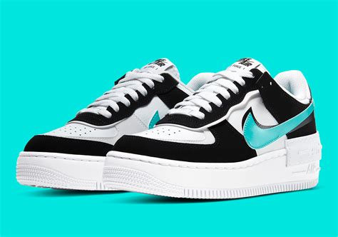 Nike Air Force 1 Shadow Black Teal CZ7929-100 | SneakerNews.com