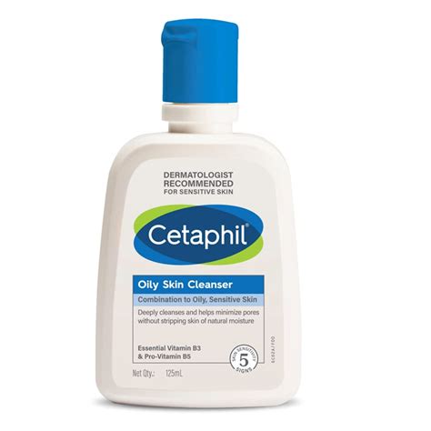 Buy Cetaphil Oily Skin , Daily Face Wash for Oily, Acne prone Skin , Gentle Foaming, 125ml ...