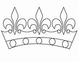 Printable King Crown  Calendars AT A GLANCE sketch template