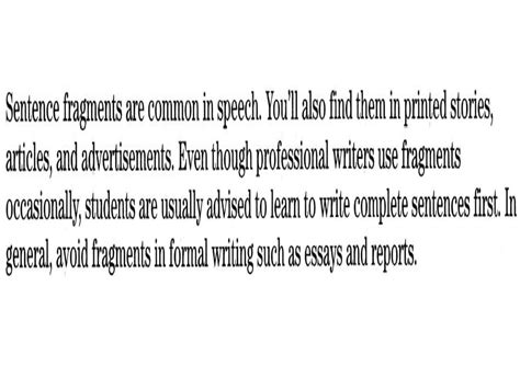 Sentence Fragments and Run-on Sentences - ppt download