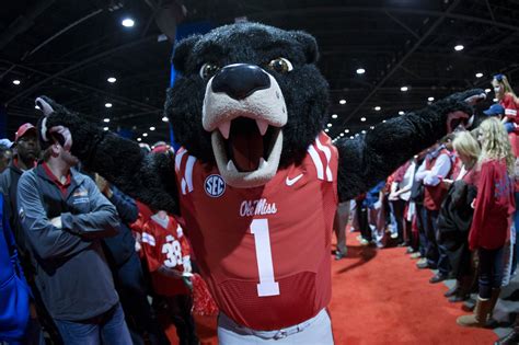 Would the real Ole Miss mascot please stand up?