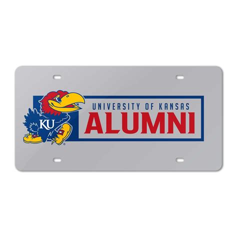 KU Alumni License Plate