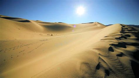 Barren Desert Environment Landscape Stock Footage Video 2127494 ...