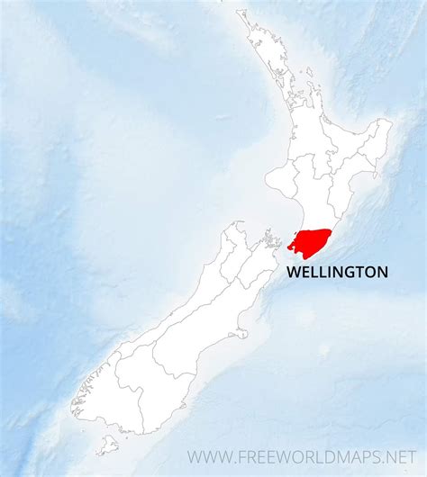 Wellington Region Maps, NZ