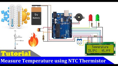 Measure Temperature Using Arduino And NTC Thermistor, 52% OFF