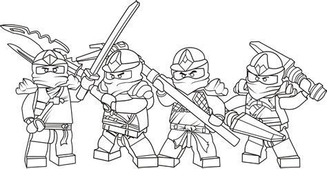 Free Printable Ninjago Coloring Pages For Kids