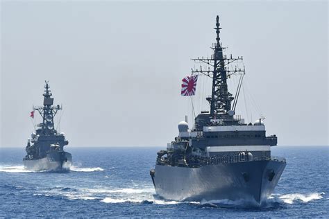 NATO ships train with Japan Maritime Self-Defense Force in Mediterranean Sea > United States ...