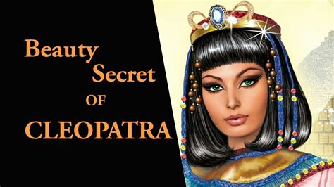 CLEOPATRA'S BEAUTY SECRETS FOR BEAUTIFUL SKIN - YouTube